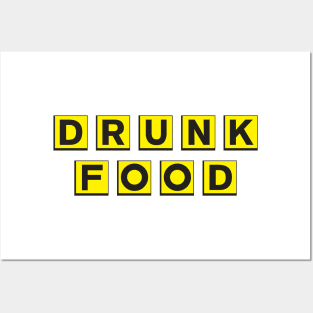 Drunk Food Posters and Art